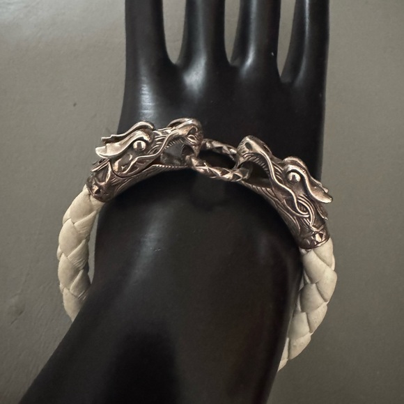 John Hardy Naga Dragon Leather Bracelet - Picture 6 of 8